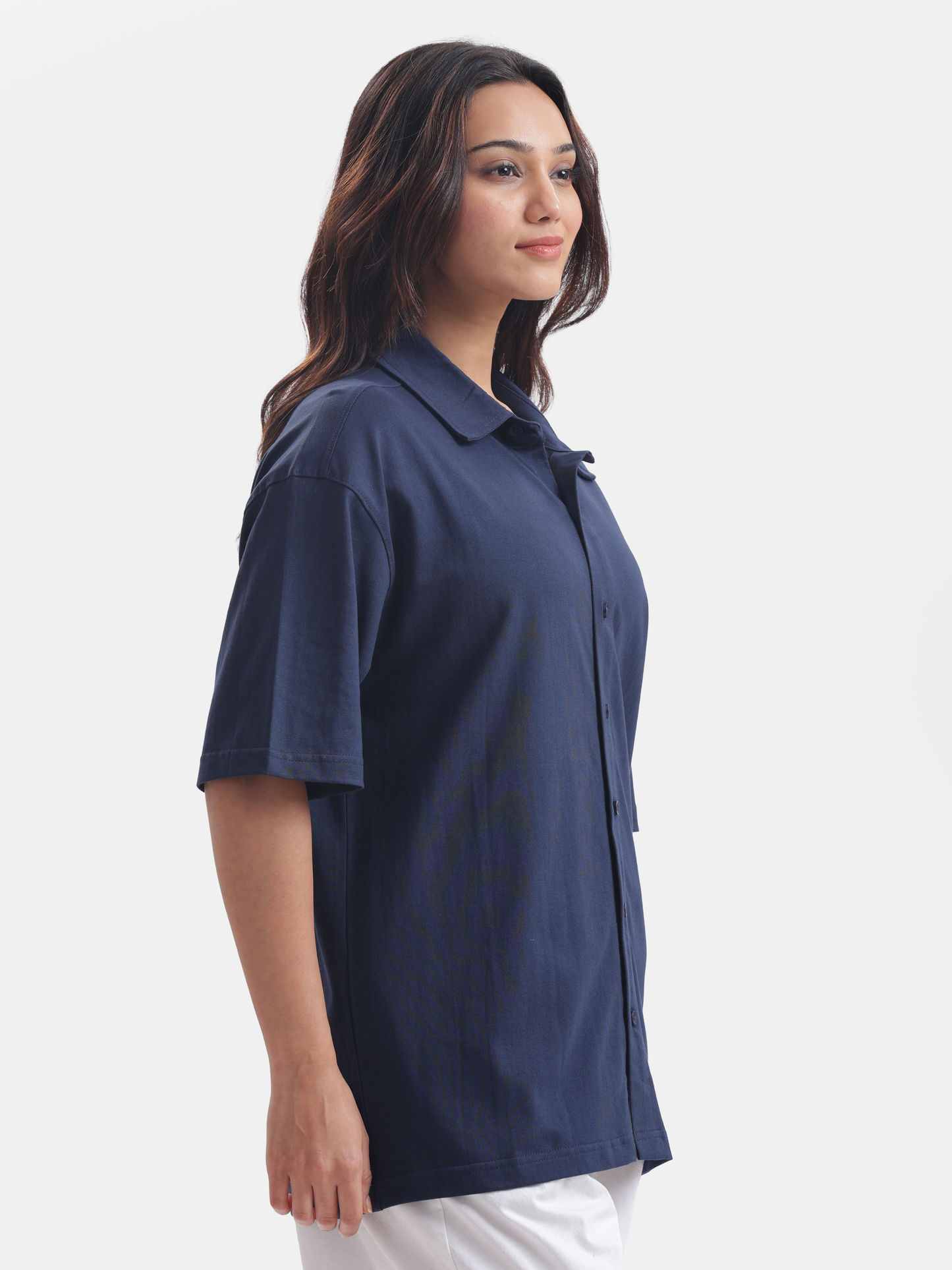 Solid : Navy Blue Shirt