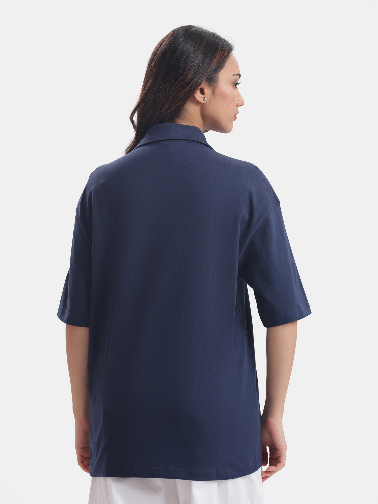 Solid : Navy Blue Shirt