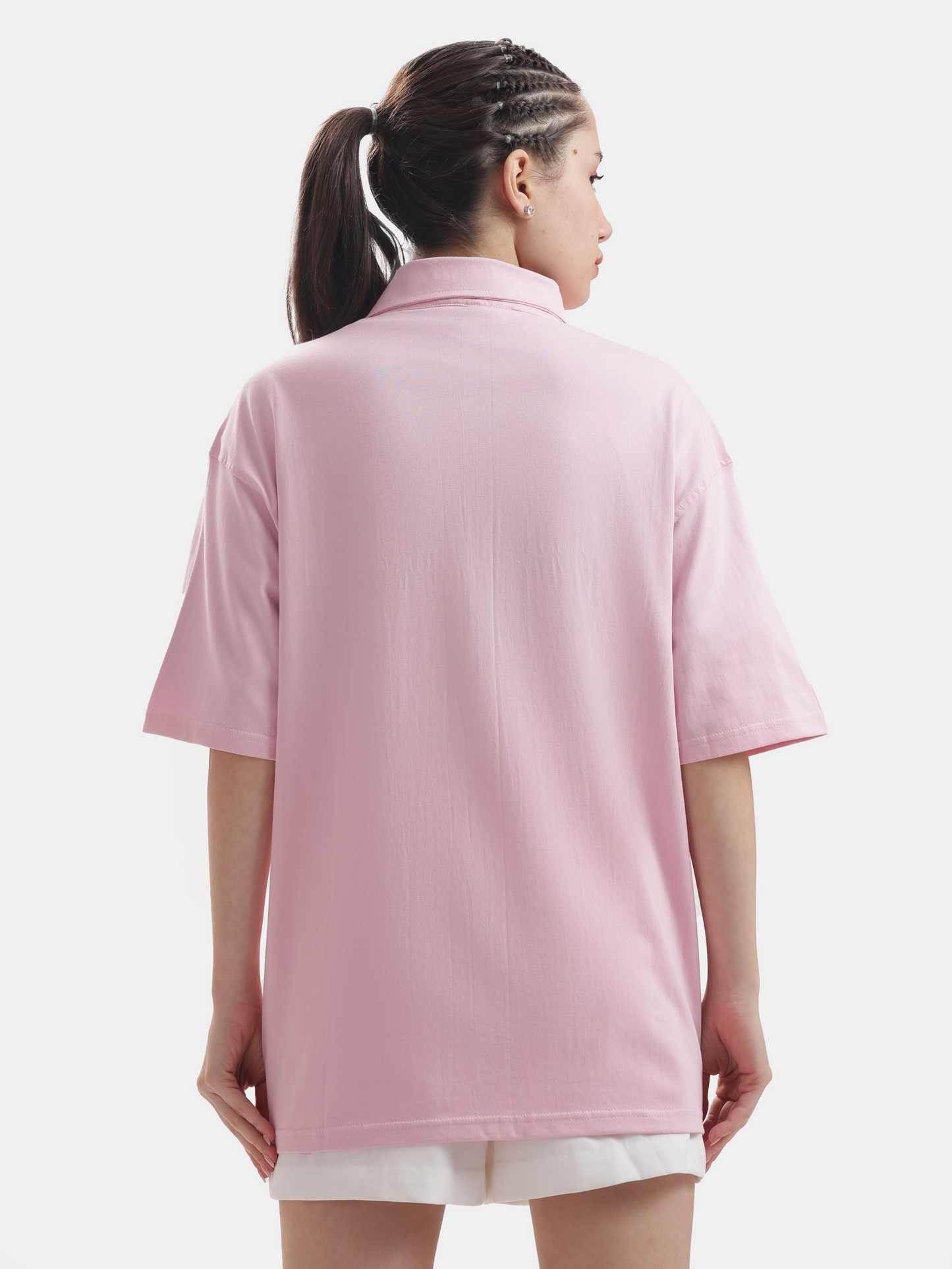 Beach Vibes : Flower Embroidery Shirt