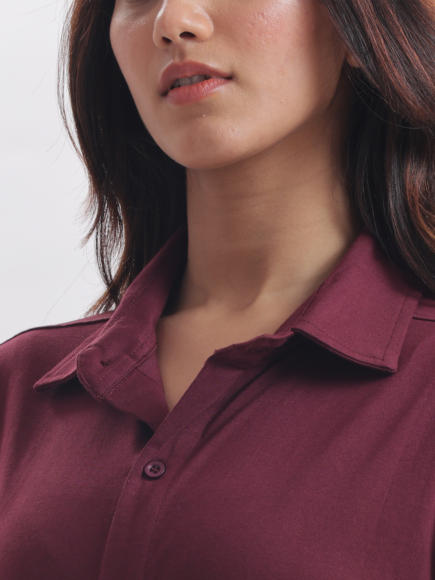Solid : Maroon Shirt