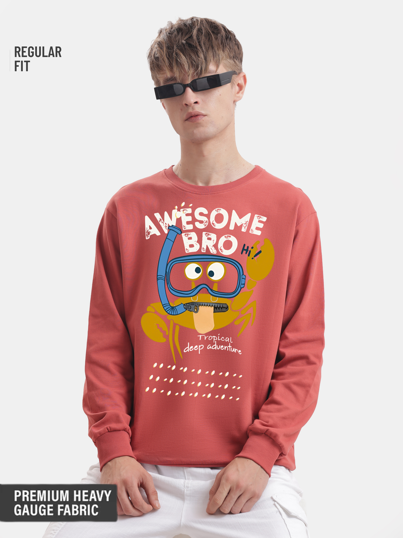 Awesome Bro : Crab Scuba Diving