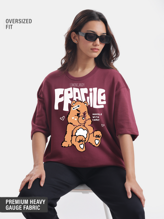 Fragile Teddy Bear In Love