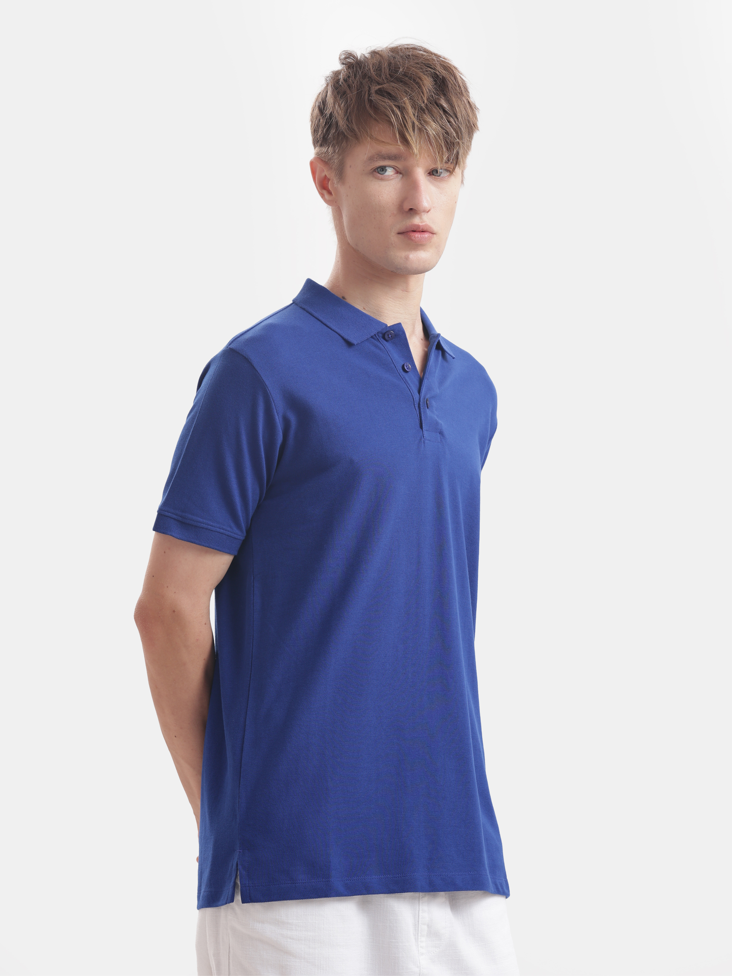 Solid : Royal Blue Polo
