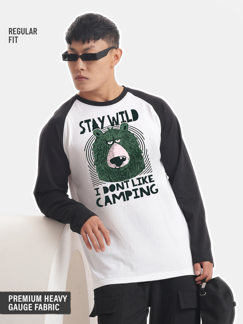 Camping Bear : Stay Wild