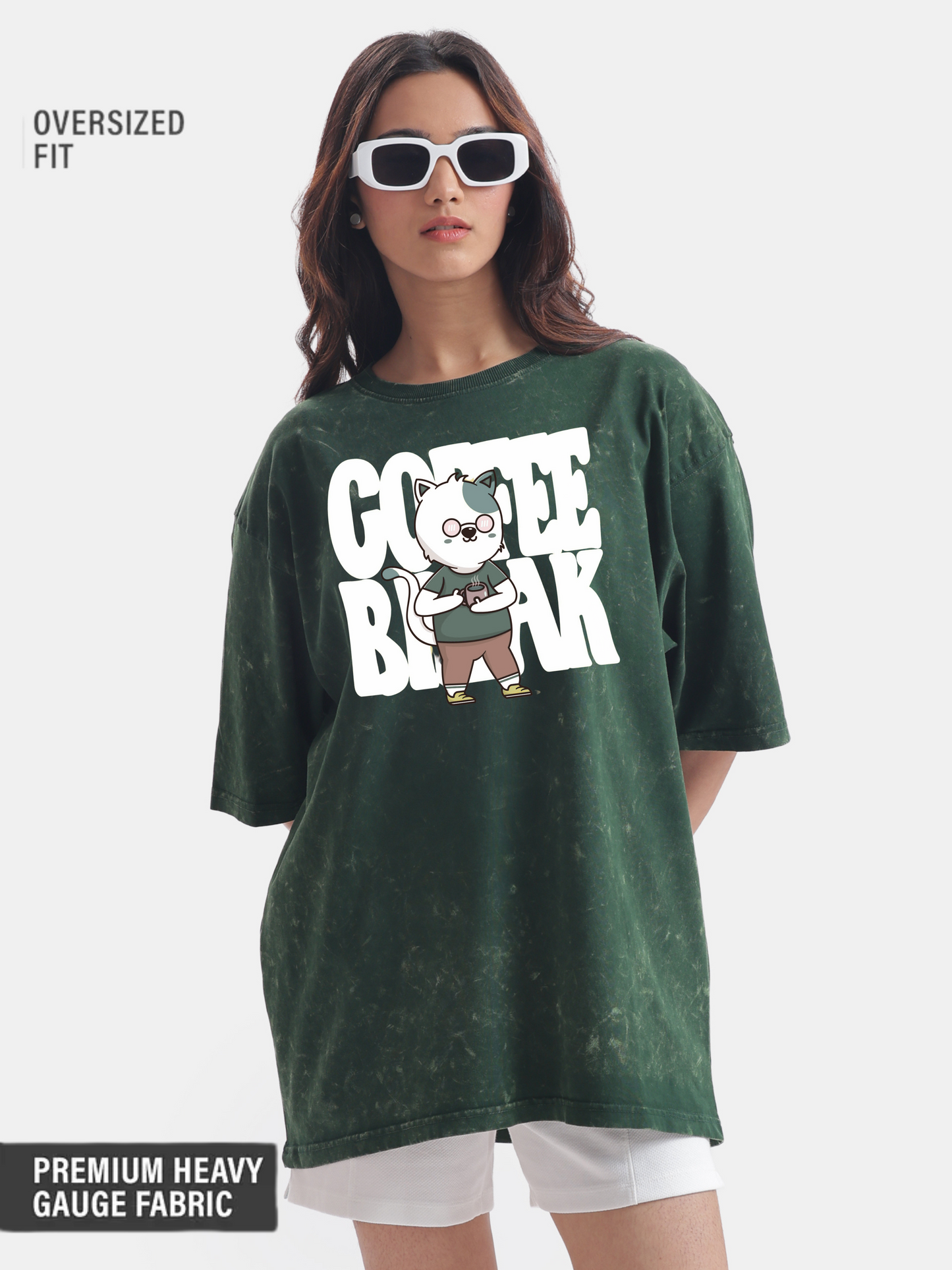 Techie Cat And Coffee Break